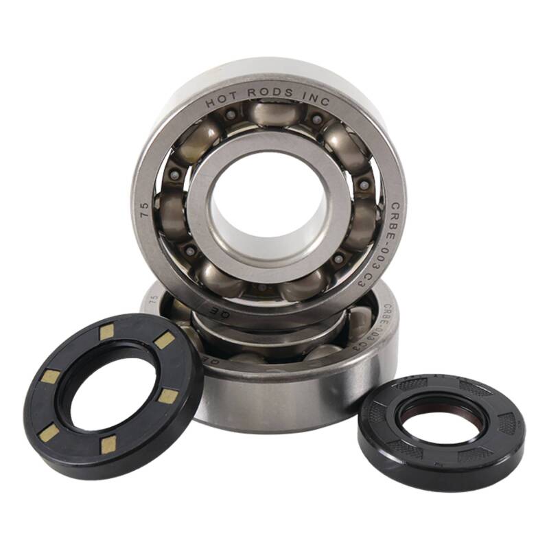 Hot Rods 87-01 Kawasaki KX 250 250cc Main Bearing & Seal Kit Bearings Hot Rods