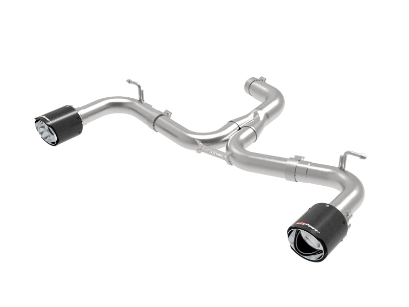 aFe 18-20 VW GTI (MK7.5) 2.0L MACH Force-Xp 3in to 2.5in 304 SS Axle-Back Exhaust System- Carb. Tips Axle Back aFe