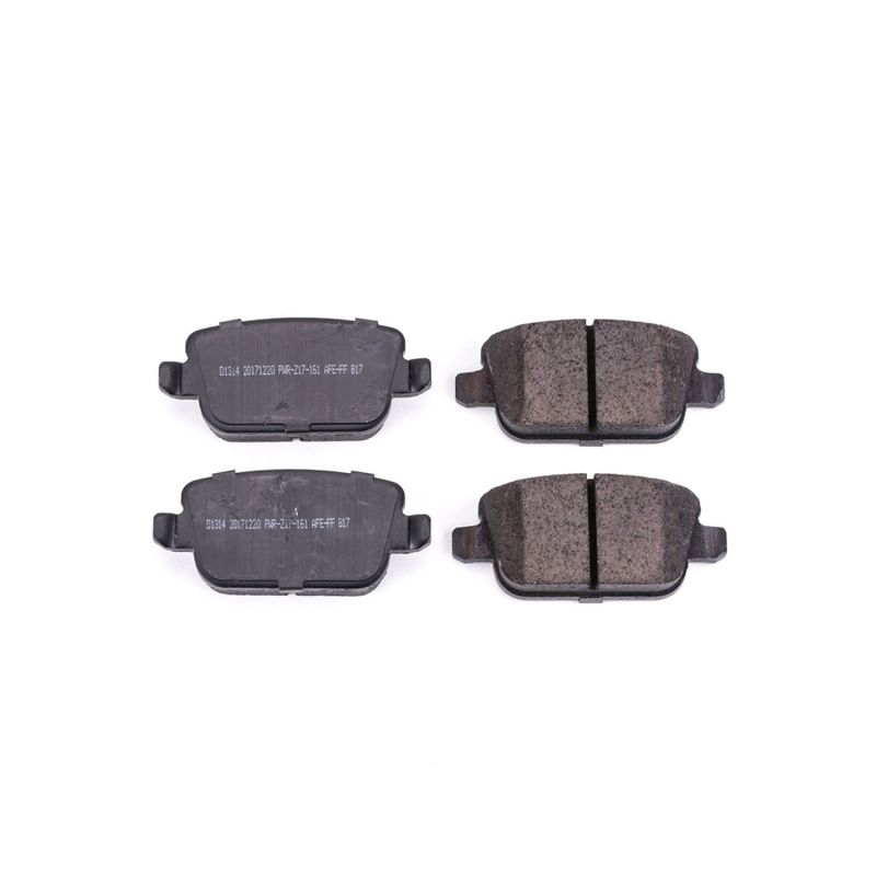 Power Stop 08-12 Land Rover LR2 Rear Z16 Evolution Ceramic Brake Pads Brake Pads - OE PowerStop