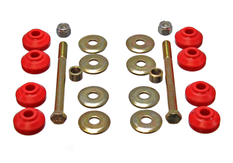 Energy Suspension 03-05 Dodge SRT4 Red Front Sway Bar End Link Set Sway Bar Endlinks Energy Suspension