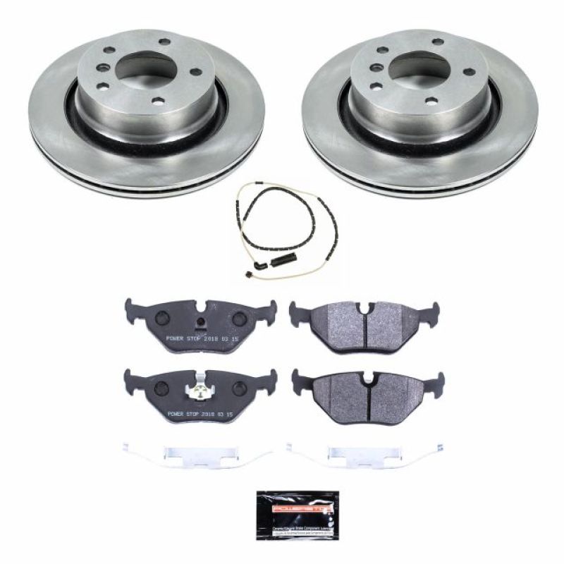 Power Stop 03-08 BMW Z4 Rear Track Day Brake Kit Brake Kits - Performance Blank PowerStop