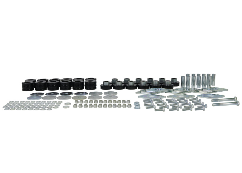 Whiteline 2007-2014 Jeep Wrangler Body Mount Bushing Set Bushing Kits Whiteline