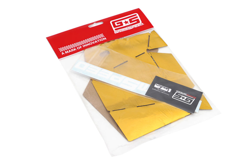 GrimmSpeed Turbo Heat Shield Reflect -A -Gold Foil Heat Shields GrimmSpeed
