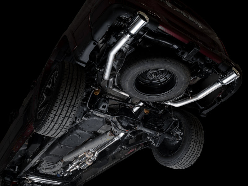 AWE Tuning 25+ RAM 1500 3.0TT 0FG Cat-Back Touring Exhaust - Chrome Silver Tips Catback AWE Tuning