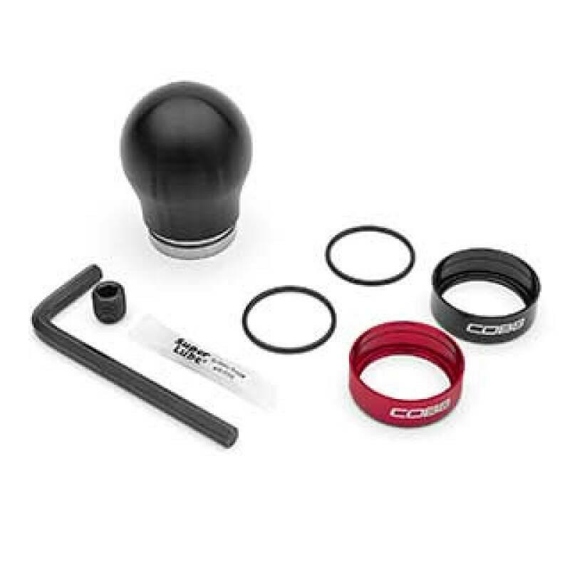 Cobb 12-16 FR-S / 2012+ BRZ / 2017+ GR86 / Focus ST+RS / Fiesta ST Short Weighted COBB Knob - Black Shift Knobs COBB