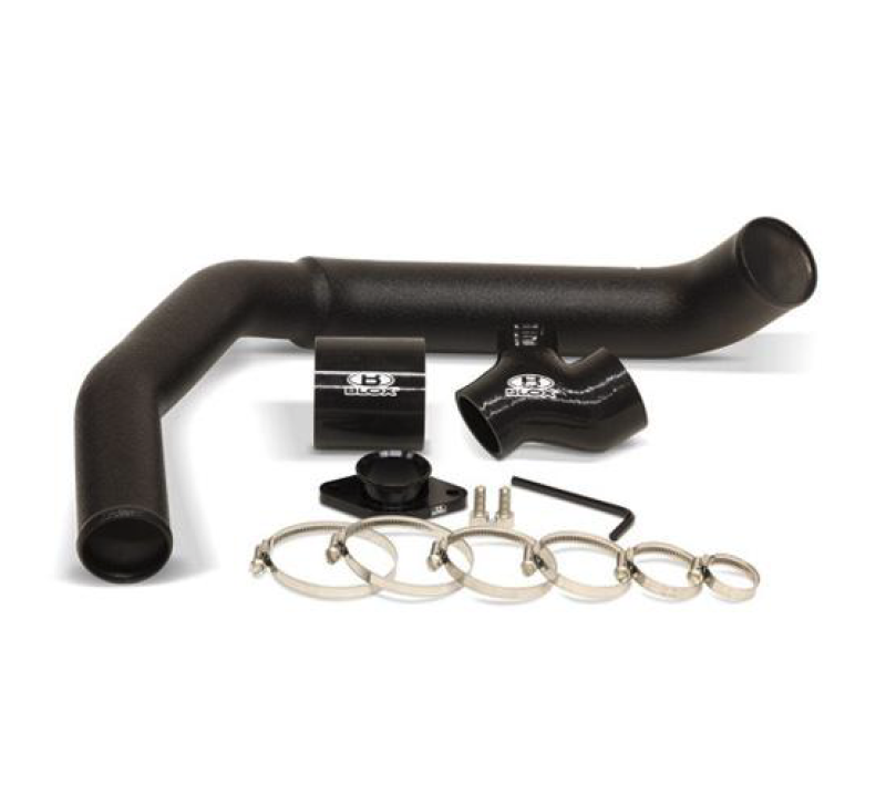 BLOX Racing 15-19 Subaru WRX FA20DIT Black Charge Pipe Kit Intercooler Pipe Kits BLOX Racing