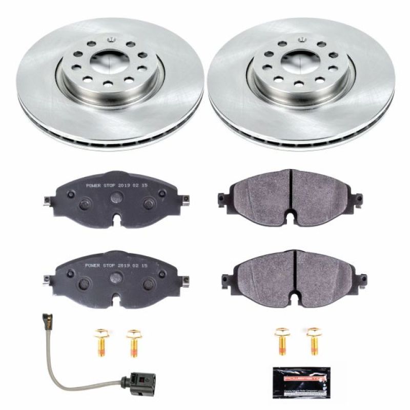Power Stop 15-18 Audi A3 Front Track Day SPEC Brake Kit Brake Kits - Performance Blank PowerStop