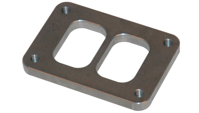Vibrant T06 Turbo Inlet Flange (Divided Inlet) Mild Steel 1/2in Thick Flanges Vibrant