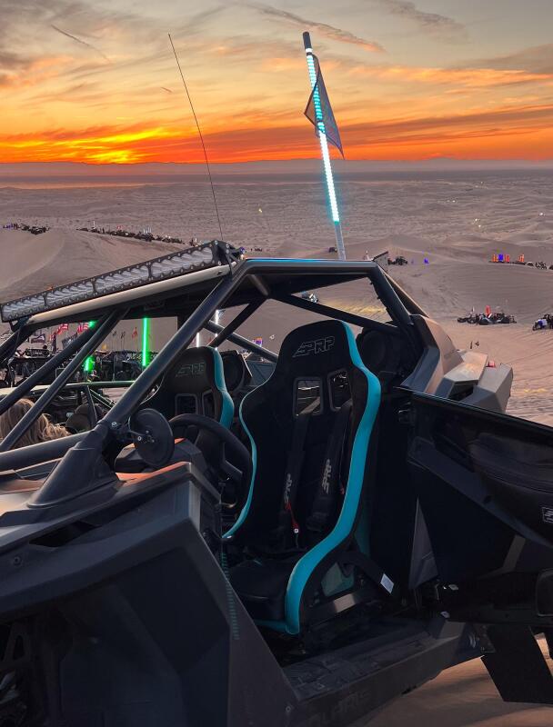 PRP Polaris RZR PRO XP / PRO R / Turbo R Composite Seat Mount Kit w/ Quick Release - Pair Seat Brackets & Frames PRP Seats