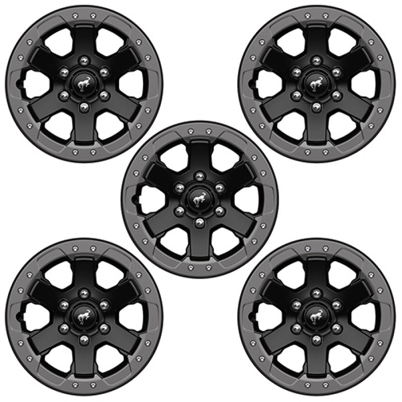 Ford Racing 21-23 Bronco 17inx8in Badlands Bead Lock Capable Wheel Kit Wheels - Cast Ford Racing