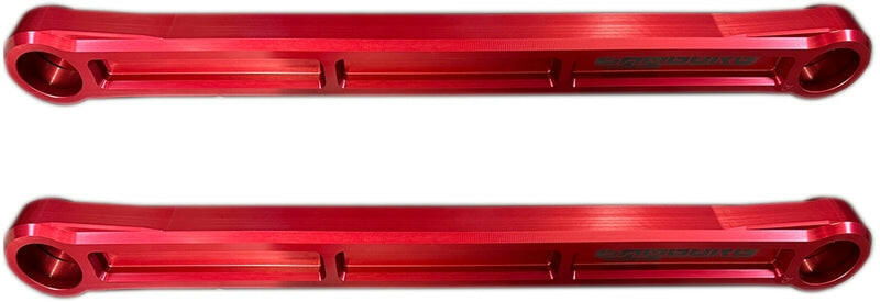 Camburg Ford Bronco 21-23 KINETIK Series Rear Billet Lower Trailing Arm Kit (Red) Suspension Arms & Components Camburg