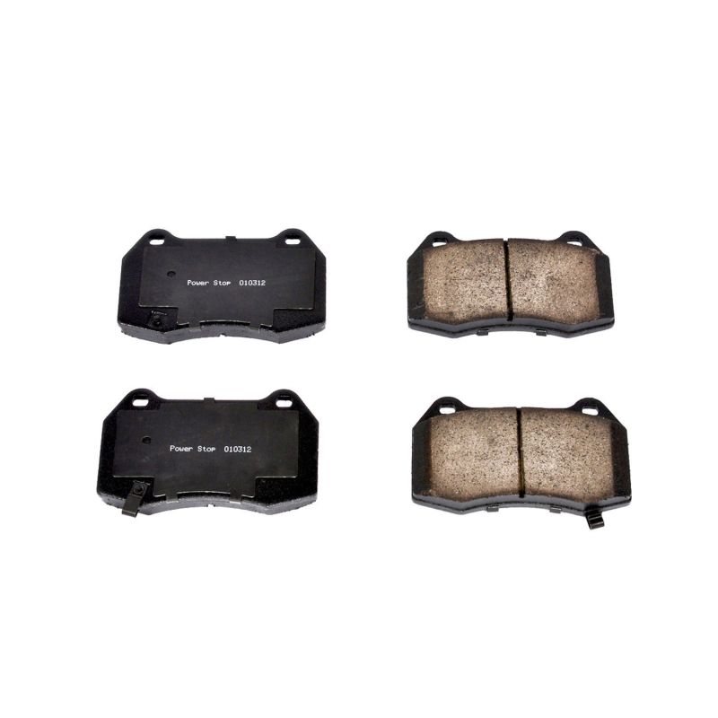 Power Stop 03-04 Infiniti G35 Front Z16 Evolution Ceramic Brake Pads Brake Pads - OE PowerStop