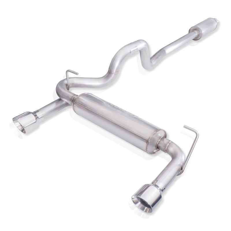 Stainless Works 2018+ Jeep Wrangler JL 304SS Factory Connect 2.5in Cat Back Exhaust System Catback Stainless Works