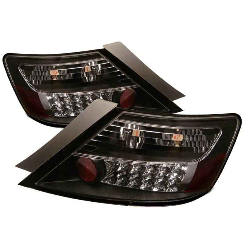 Spyder Honda Civic 06-08 2Dr LED Tail Lights Black ALT-YD-HC06-2D-LED-BK Tail Lights SPYDER