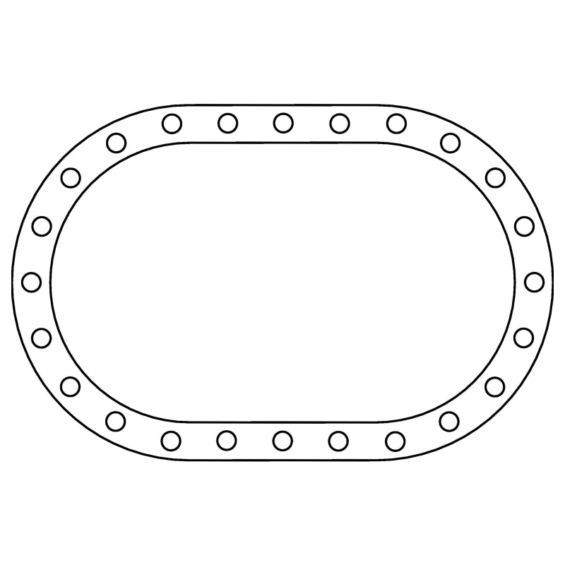Cometic Fuel Cell .062in Fiber Filler Gasket - 24 Bolt - Oval Head Gaskets Cometic Gasket