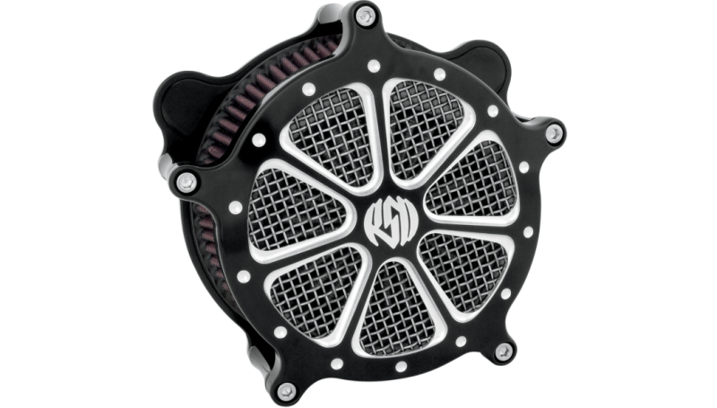 Roland Sands Design Venturi Air Cleaner Speed 7 - Contrast Cut Air Filters - Direct Fit Roland Sands Design