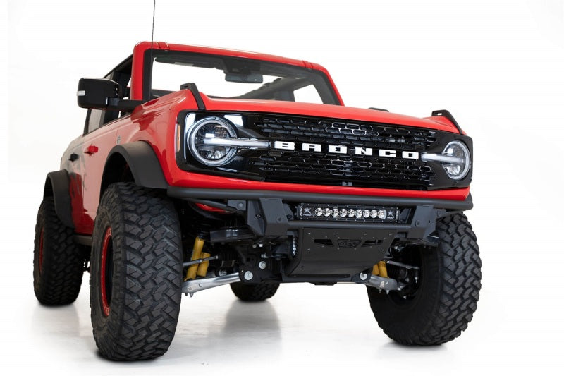 Addictive Desert Designs 21-22 Ford Bronco Pro Bolt-On Front Bumper Bumpers - Steel Addictive Desert Designs