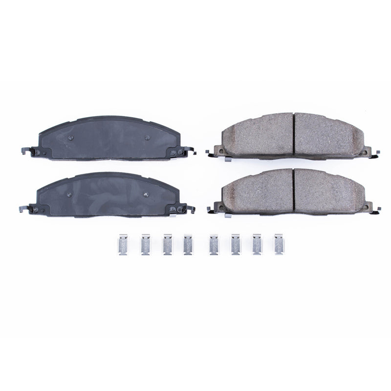 Power Stop 09-10 Dodge Ram 2500 Rear Z17 Evolution Ceramic Brake Pads w/Hardware Brake Pads - OE PowerStop