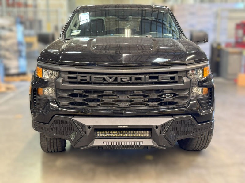 Go Rhino 22-26 GM Silverado/Sierra 1500 Element Front Bumper w/ Power Bar - Tex. Blk Bumpers - Steel Go Rhino