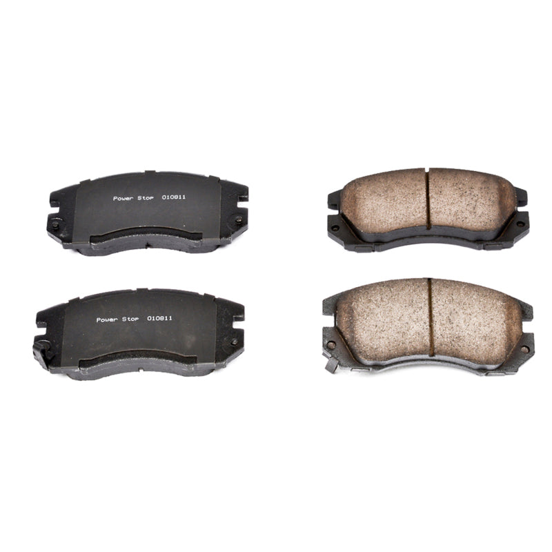 Power Stop 91-94 Subaru Legacy Front Z16 Evolution Ceramic Brake Pads Brake Pads - OE PowerStop