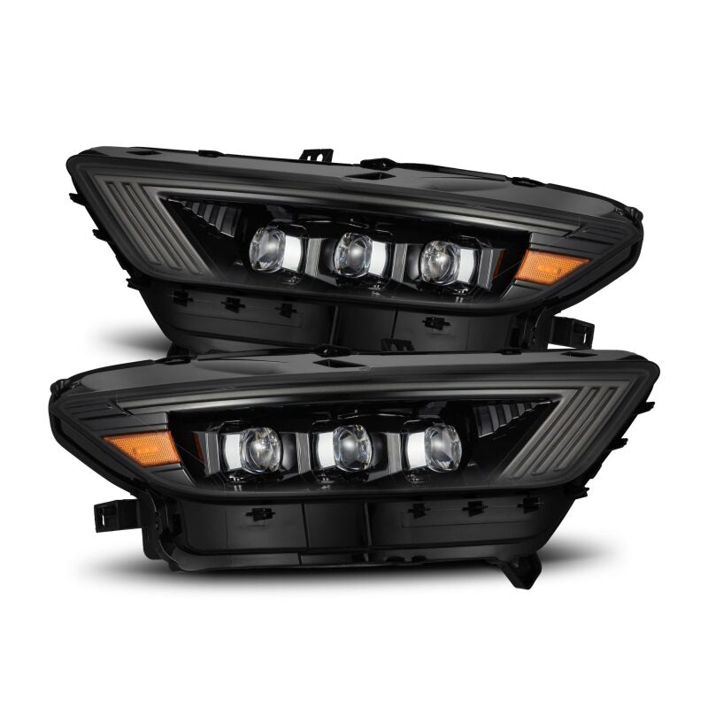 AlphaRex 15-17 Ford Mustang NOVA LED Proj HL Alpha-Black w/Activ Light/Seq. Signal + Switchback DRL Headlights AlphaRex