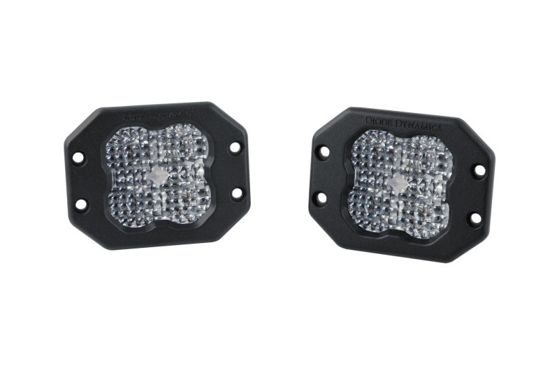 Diode Dynamics SS3 Sport ABL - White Flood Flush (Pair) Light Accessories and Wiring Diode Dynamics