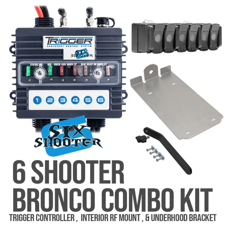 Oracle Trigger 6 Shooter Controller Ford Bronco 2021+ Combo Kit Switch Panels ORACLE Lighting
