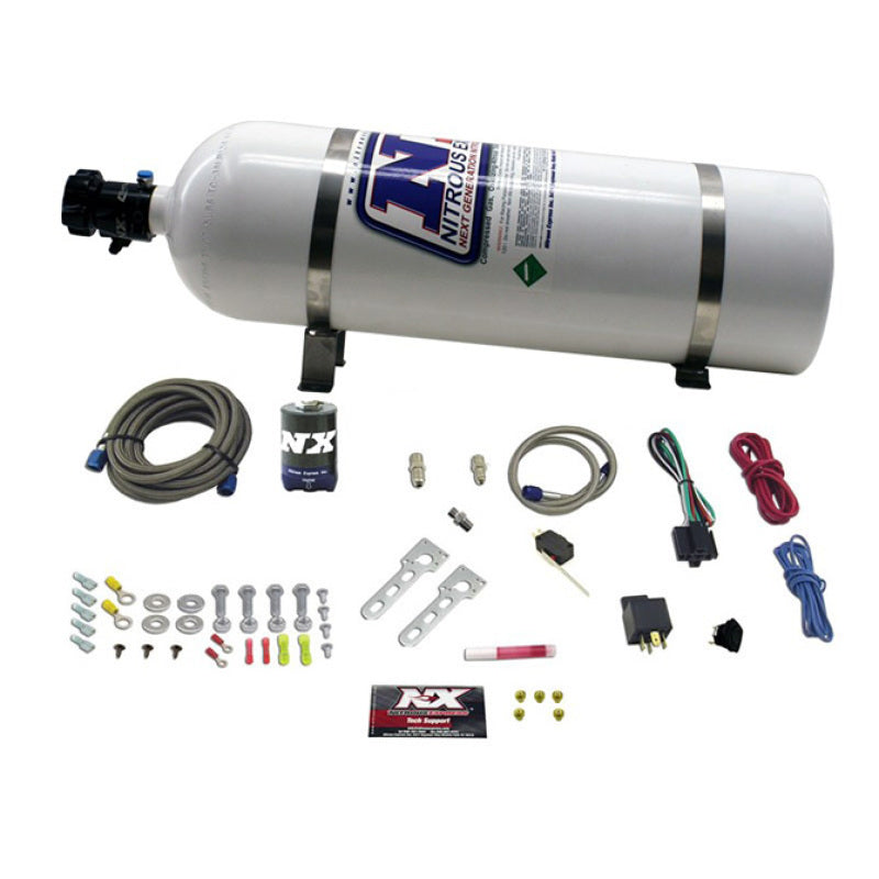 Nitrous Express Diesel Stacker 2 Nitrous Kit w/15lb Bottle Nitrous Systems Nitrous Express
