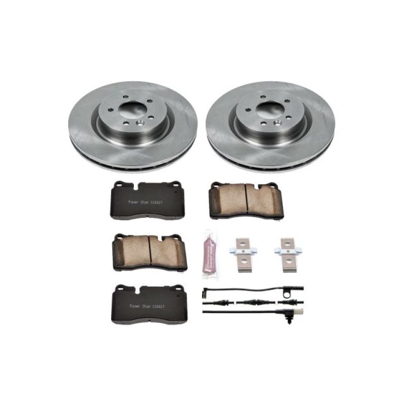 Power Stop 06-09 Land Rover Range Rover Sport Front Autospecialty Brake Kit Brake Kits - OE PowerStop