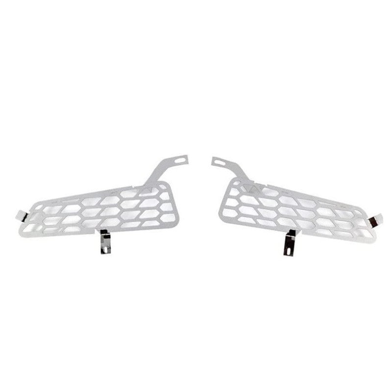 Putco 18-20 Ford F-150 Raptor - Hex Shield - Polished SS Bumper Grille Inserts Grilles Putco