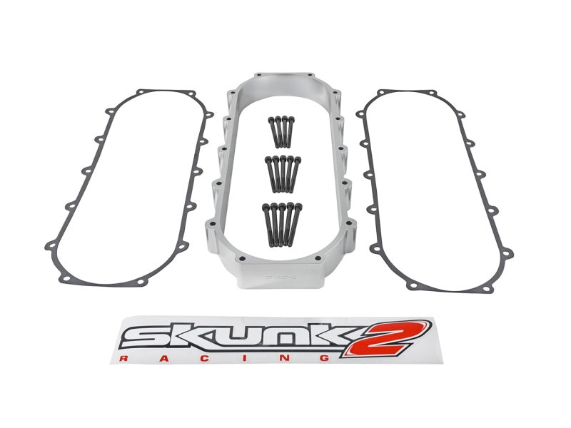 Skunk2 Ultra Series Honda/Acura Silver RACE Intake Manifold 2 Liter Spacer (Inc Gasket & Hardware) Intake Spacers Skunk2 Racing