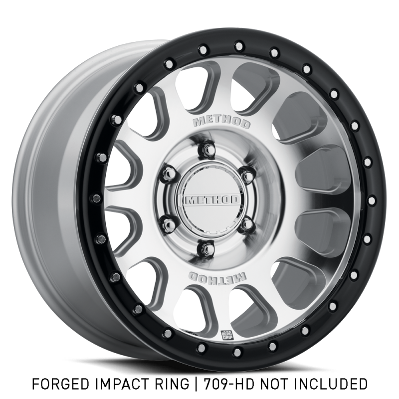 Method Beadlock Ring - 20in Forged - Style 1 - Gloss Black Wheel Accessories Method Wheels