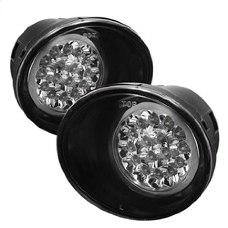 Spyder Nissan Titan 04-12/Nissan Armada 04-12 LED Fog Lights w/Switch Clear FL-LED-NT04-C Fog Lights SPYDER