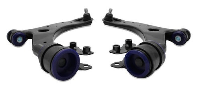 SuperPro 2004 Mazda 3 i Front Lower Control Arm Set w/ Bushings Control Arms Superpro