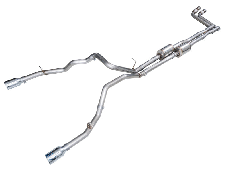AWE Tuning 2025+ RAM 1500 3.0TT Rebel 0FG Cat-Back Exhaust w/ Chrome Silver Tips Catback AWE Tuning
