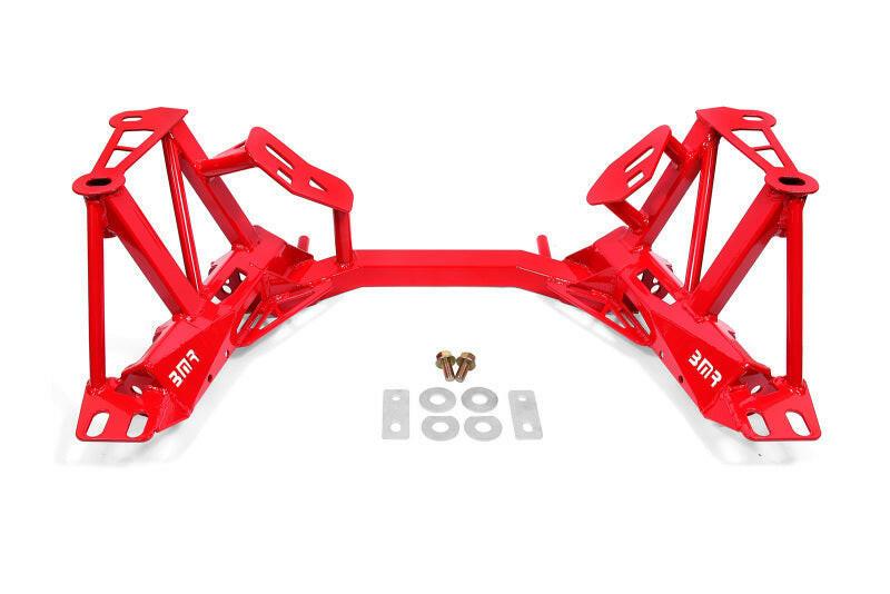 BMR 96-04 Ford Mustang K-Member w/o Spring Perches - Red Crossmembers BMR Suspension