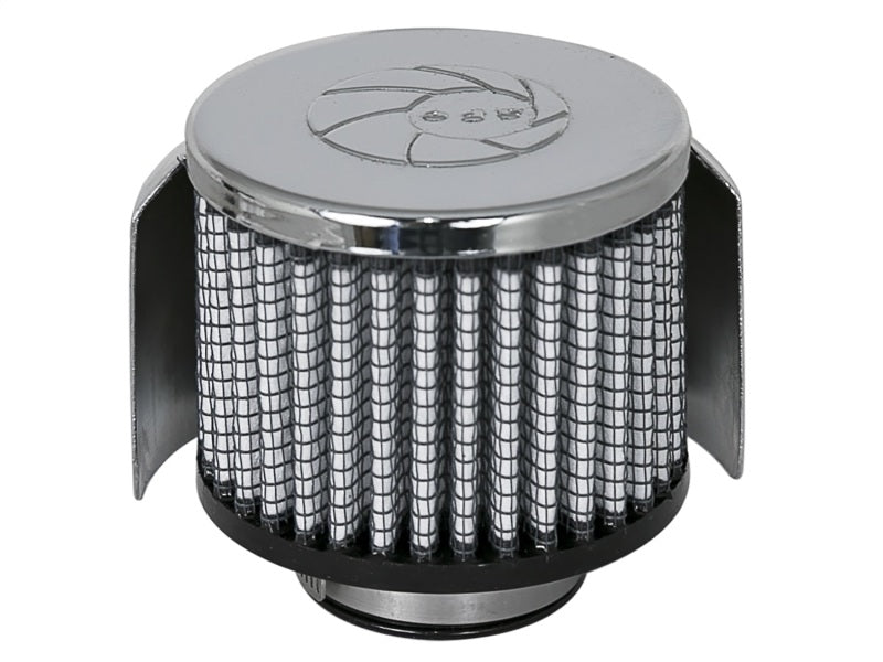 aFe MagnumFLOW Air Filters CCV PDS A/F CCV PDS 1-1/2Fx3Bx3T(Chr w/HS)x2-1/2H Air Filters - Universal Fit aFe