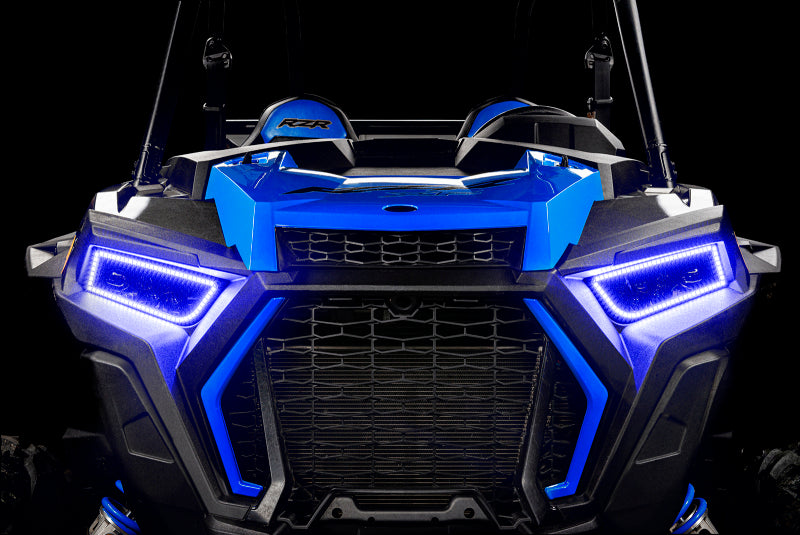Oracle 1421 Polaris RZR 900/1000 Turbo Dynamic RGB+A Seq Turn Signal Headlight Halo Kit Headlights ORACLE Lighting