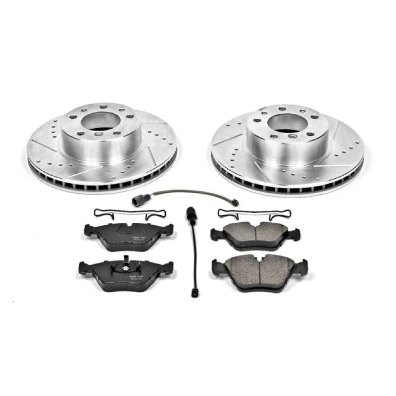Power Stop 94-95 BMW 540i Front Z23 Evolution Sport Brake Kit Brake Kits - Performance D&S PowerStop
