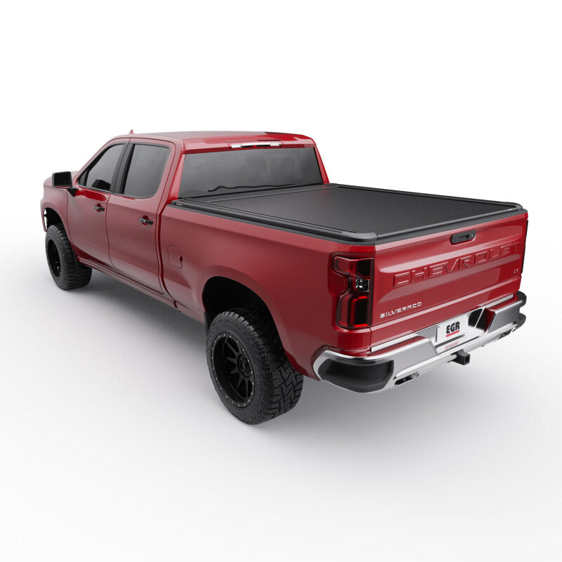 EGR 19-24 Chevrolet Silverado / 20-24 GMC Sierra 1500 6.5ft Bed RollTrac Electric Tonneau Cover Bed Covers - Folding EGR