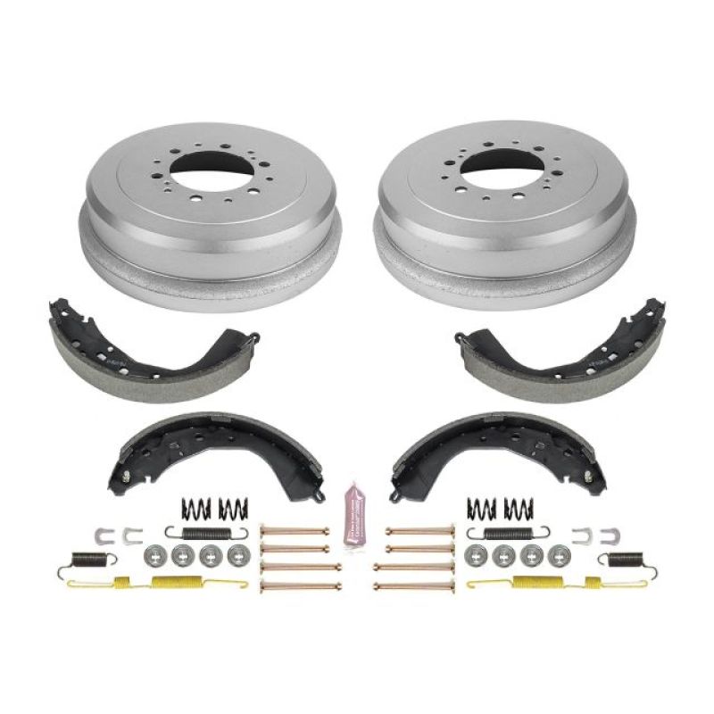 Power Stop 01-02 Toyota 4Runner Rear Autospecialty Drum Kit Brake Drums PowerStop