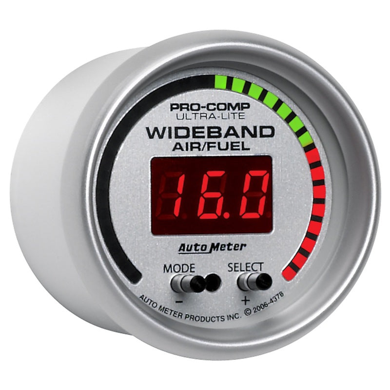 Autometer Ultra-Lite 52mm Wideband Air/Fuel Gauge Gauges AutoMeter