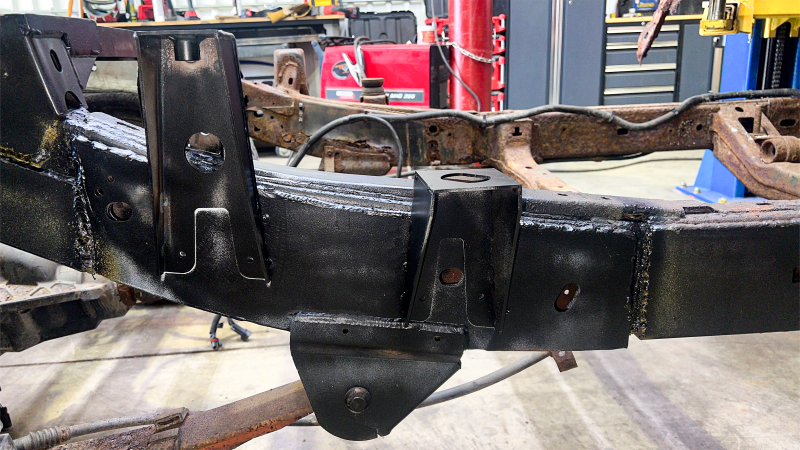 Rust Buster 2004-2012 Chevy Colorado & GMC Canyon Rear ward Leaf Spring Mount - Left Shock & Spring Kits RustBuster