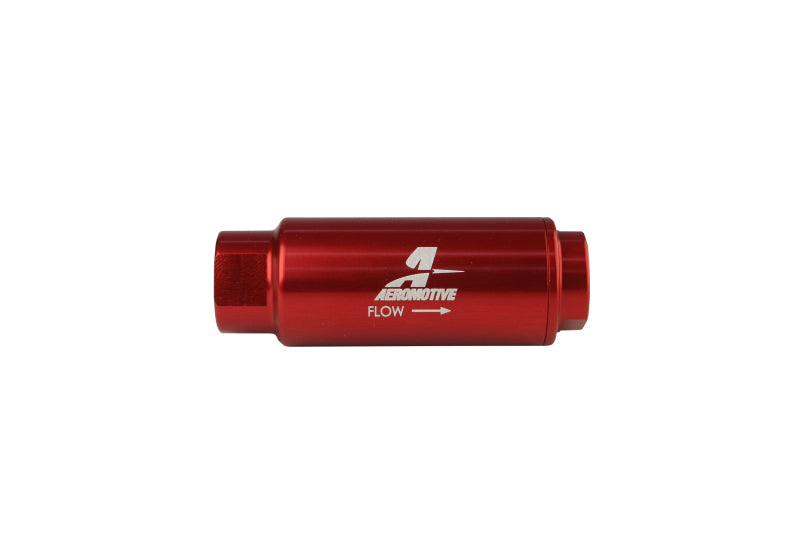 Aeromotive In-Line Filter - (3/8 NPT) 100 Micron SS Element Fuel Filters Aeromotive