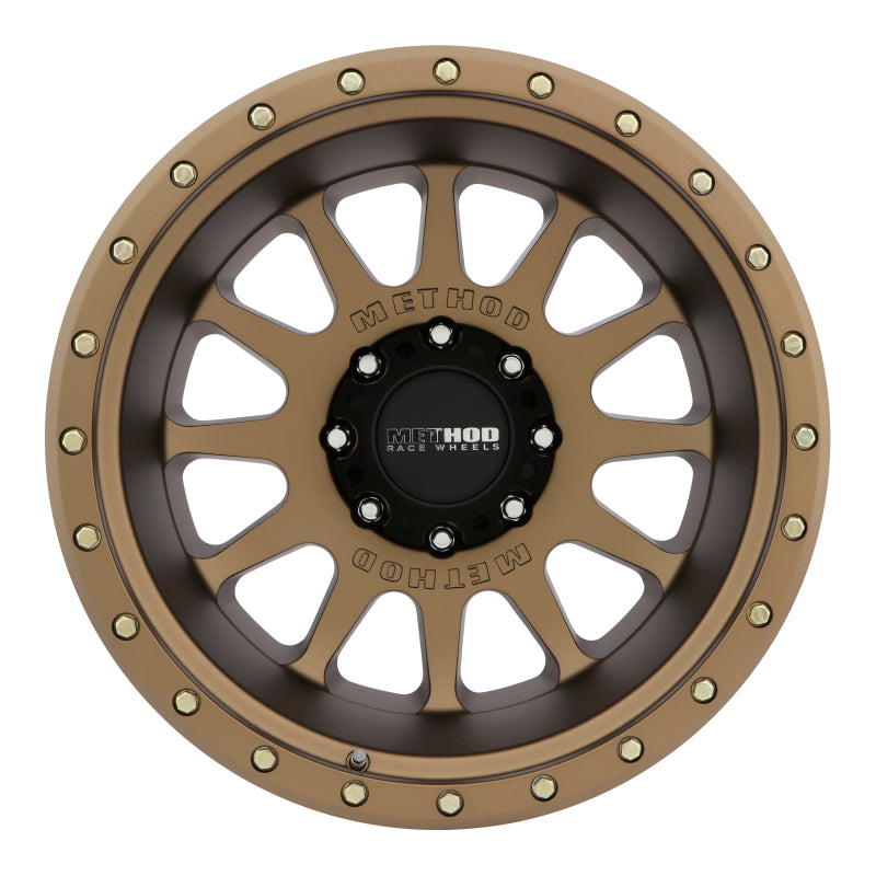 Method MR605 NV 20x10 -24mm Offset 8x170 124.9mm CB Method Bronze Wheel Wheels - Cast Method Wheels