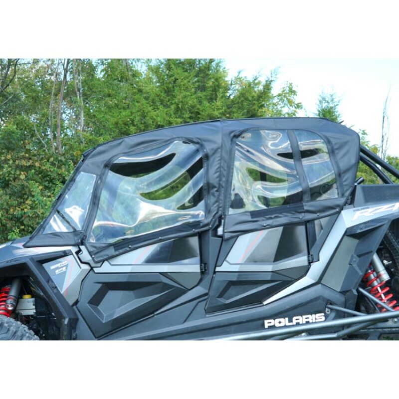 Seizmik 19-21 Polaris RZR Turbo S/ XP 4 Soft Doors w/ Zippers Kit Doors Seizmik