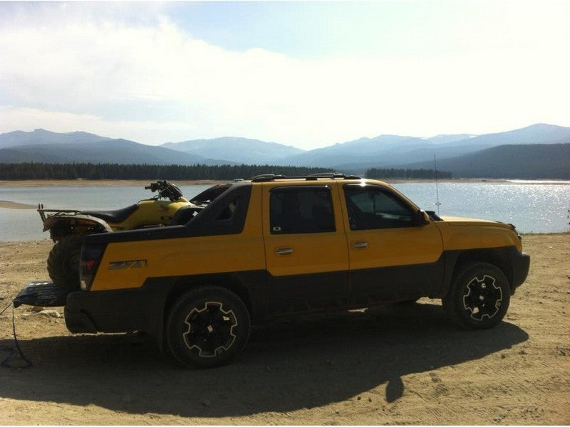 Spyder Chevy Avalanche 02-06 LED Tail Lights Black ALT-YD-CAV02-LED-BK Tail Lights SPYDER