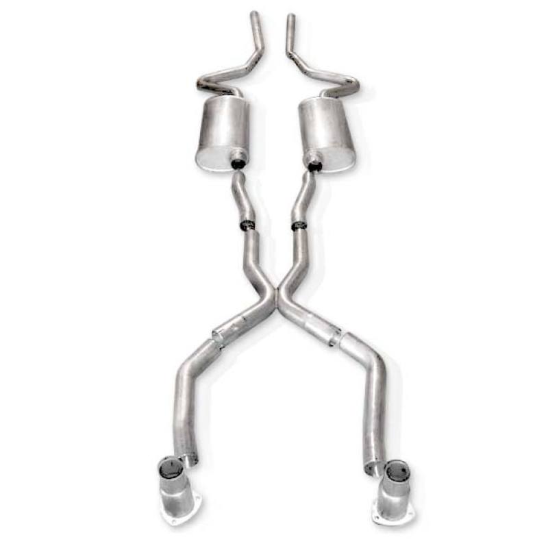 Stainless Works Chevy chevelle Small/Big Block 1968-72 Exhaust 2.5in Stainless Dual Catback Stainless Works