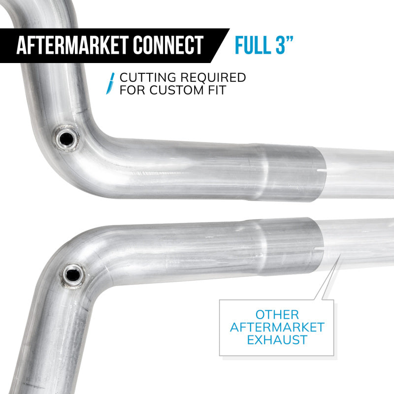 Stainless Works 15-25 Mustang GT Lead Pipe Kit - Aftermarket Connect Connecting Pipes Stainless Works