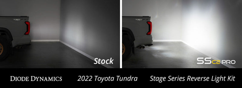 Diode Dynamics 2022 Toyota Tundra C1 Pro Stage Series Reverse Light Kit Light Accessories and Wiring Diode Dynamics